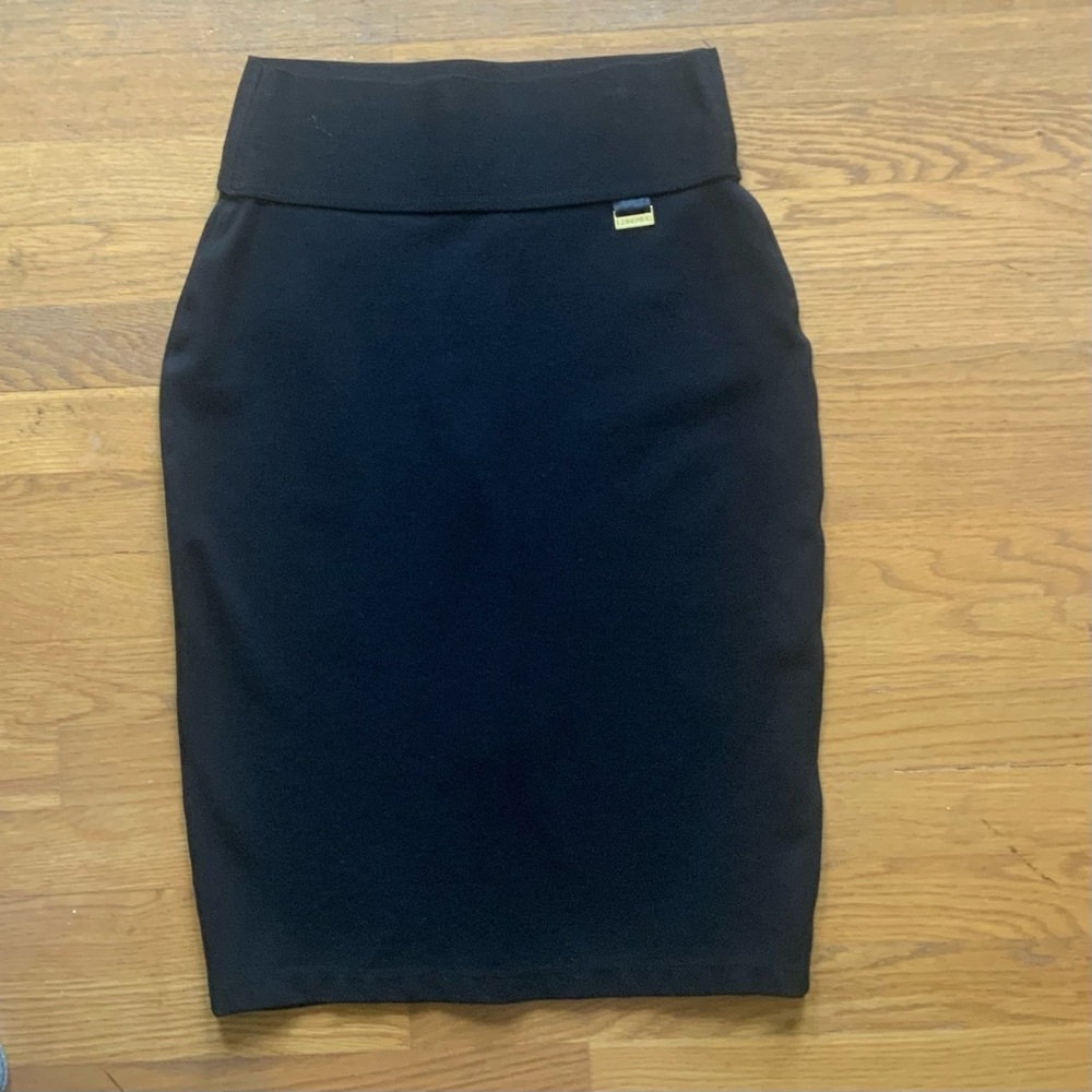 Calvin Klein Pencil Skirt, Black XS